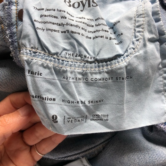 Boyish brand the Zachary skinny jeans from free people - Picture 6 of 10